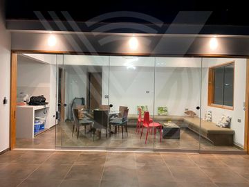 DE ESTRENO: CASA AMOBLADA EN CONDOMINIO DE CHOCAYA KM 92.5 (Campo y playa)