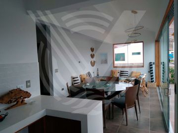 DE ESTRENO: CASA AMOBLADA EN CONDOMINIO DE CHOCAYA KM 92.5 (Campo y playa)