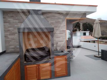 DE ESTRENO: CASA AMOBLADA EN CONDOMINIO DE CHOCAYA KM 92.5 (Campo y playa)