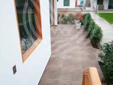 DE ESTRENO: CASA AMOBLADA EN CONDOMINIO DE CHOCAYA KM 92.5 (Campo y playa)