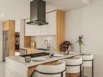 Departamento con alberca y  Gimnasio, en venta, Oceano Pacifico, Cabo San Lucas.