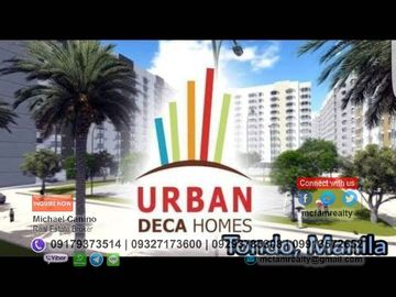 Condominium Near Metropolitan Medical Center Urban Deca Manila Rent to Own thru PAG-IBIG, Bank or In-house
