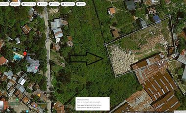 For lease or sale property lot.