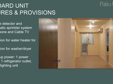 Condo for Sale near MOA Pasay Studio with Balcony