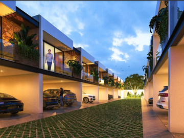 Townhouses modernos en venta en Cholul, Mérida | SAUCES DIECISEÍS