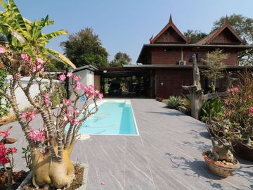 A Majestic Lanna Style 3 BRM, 3 BTH Home For Sale Set On 1 Rai, 25 Talang Wah, Khon San, Chaiyaphum, Thailand