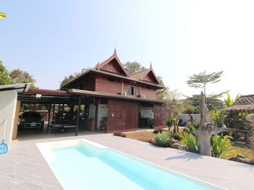 A Majestic Lanna Style 3 BRM, 3 BTH Home For Sale Set On 1 Rai, 25 Talang Wah, Khon San, Chaiyaphum, Thailand