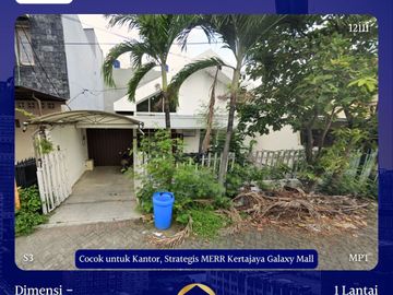 Dijual Rumah Manyar Kertoadi Surabaya SHM dkt Kertajaya Galaxy Mall MERR