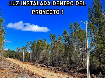 Parcelas Agrado Parral, precordillera Embalse Digua, agua Potable Instalada Y luz dentro del Proyecto