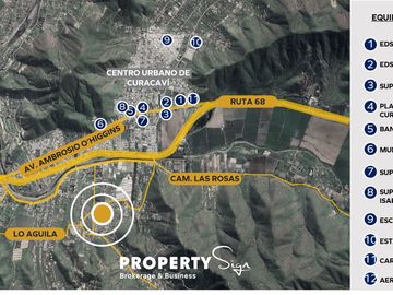 Parcela Con Agua Sector Lo Águila Curacaví 6.589 M2 - HC-12