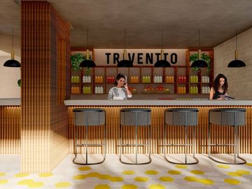 Departamentos Triventto al norte de Mérida