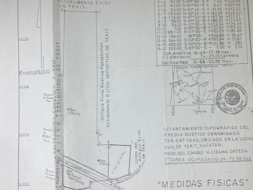 TERRRENO EN VENTA TEKIT, YUCATÁN