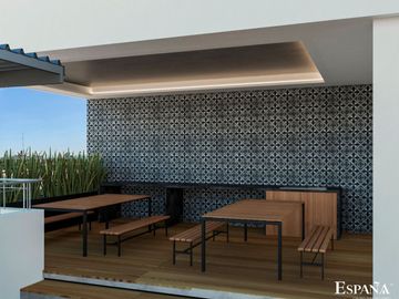 Venta de departamento en el centro de Puebla, Edificio Noven