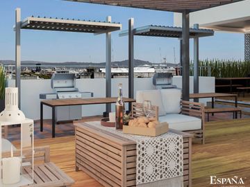 Venta de departamento en el centro de Puebla, Edificio Noven