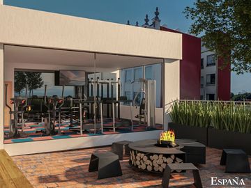 Venta de departamento en el centro de Puebla, Edificio Noven