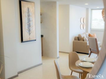 Venta de departamento en el centro de Puebla, Edificio Noven