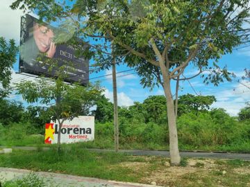 VENTA TERRENO CANCUN  SOBRE LUIS DONALDO  COLOSIO