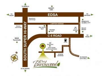 Furnished Unit 3 BR Condo and Parking in The Birchwood Acacia Estates Taguig City DMCI Homes near BGC