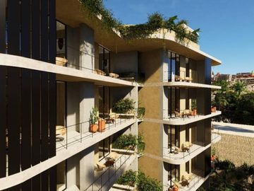 Departamento con vista al mar, Alberca, Rooftop en venta, Arrocito, Huatulco.