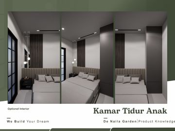 Rumah Booking unit hanya 1jt sampai acc KPR angsuran mulai 2 jt an di De Naila Garden Tipe Caragana Driyorejo Gresik