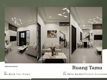 Rumah Booking unit hanya 1jt sampai acc KPR angsuran mulai 2 jt an di De Naila Garden Tipe Caragana Driyorejo Gresik