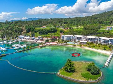 Studio Condo Unit For Sale in Beachfront Holiday Oceanview Residences Condominium Babak Samal