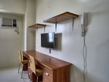 SUN27XXT1: For Sale Fully Furnished Studio with Balcony in Sun Residences, Quezon City