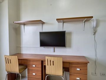 SUN27XXT1: For Sale Fully Furnished Studio with Balcony in Sun Residences, Quezon City