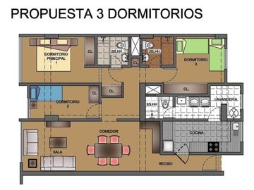 ¡OPORTUNIDAD ÚNICA! VENDO ESPECTACULAR DEPARTAMENTO DE 102 M2 EN LA URB. LAS MAGNOLIAS SURCO