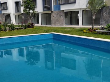 Casa en Condominio con alberca en Emiliano Zapata Morelos