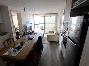 Lindo departamento 2D , 2B  con linda vista al mar, Costa de Montemar