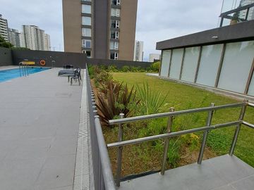 Lindo departamento 2D , 2B  con linda vista al mar, Costa de Montemar