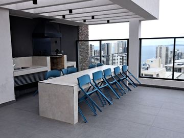 Lindo departamento 2D , 2B  con linda vista al mar, Costa de Montemar