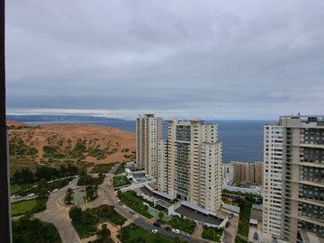 Lindo departamento 2D , 2B  con linda vista al mar, Costa de Montemar