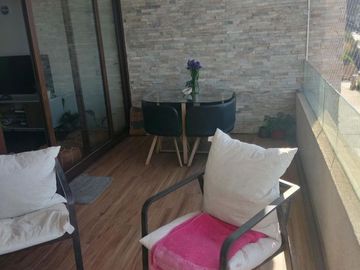 Gran departamento amoblado de 1 dormitorio a la venta en Concon