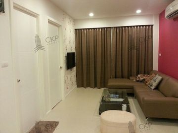 For sale: The Seacraze Hua Hin Condo, size 66.35 sq m., near Khao Takiab, large room, beautifully decorated.