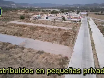 Lotes de 105 m² en Venta, Fracc. Valle de Las Estrellas, Mineral de La Reforma.