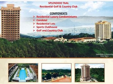 OPEN HOUSE!!! Splendido (Condominium) Taal Residential Estates, Golf & Country Club.