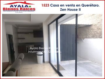 CASA EN VENTA EN QUERÉTARO. ZEN HOUSE II $3,800,000. GRAN OPORTUNIDAD