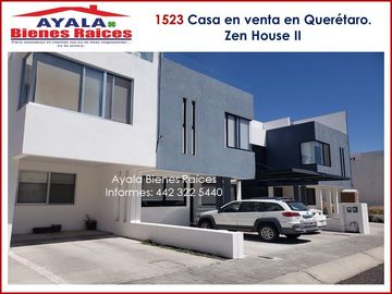 CASA EN VENTA EN QUERÉTARO. ZEN HOUSE II $3,800,000. GRAN OPORTUNIDAD