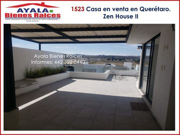 CASA EN VENTA EN QUERÉTARO. ZEN HOUSE II $3,800,000. GRAN OPORTUNIDAD