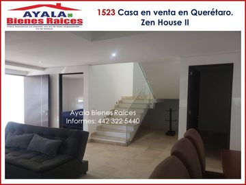 CASA EN VENTA EN QUERÉTARO. ZEN HOUSE II $3,800,000. GRAN OPORTUNIDAD