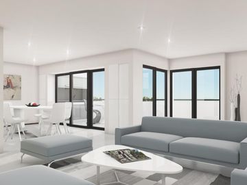 Venta Departamento 3 Amb 75m² Frente con Cochera Bonificada! Entrega en 18 meses