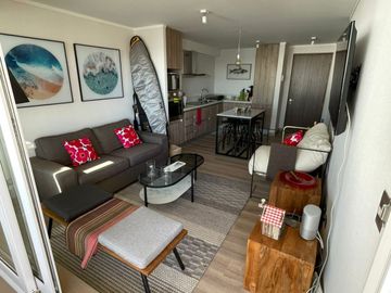 SE VENDE PRECIOSO DEPARTAMENTO AVENIDA BORGOÑO PLAYA COCHOA UF 9.500