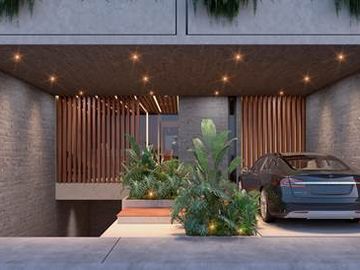 Departamento en playa del carmen en venta de 1 recamara con alberca