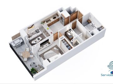 DEPARTAMENTO EN VENTA EN PUERTO VALLARTA, COL. VERSALLES, ALBERCA Y MAS