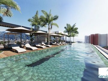 DEPARTAMENTO EN VENTA EN PUERTO VALLARTA, COL. VERSALLES, ALBERCA Y MAS