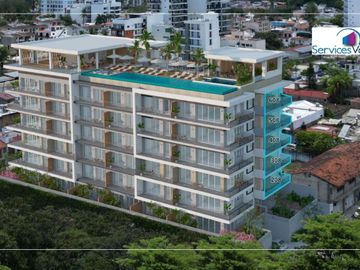 DEPARTAMENTO EN VENTA EN PUERTO VALLARTA, COL. VERSALLES, ALBERCA Y MAS
