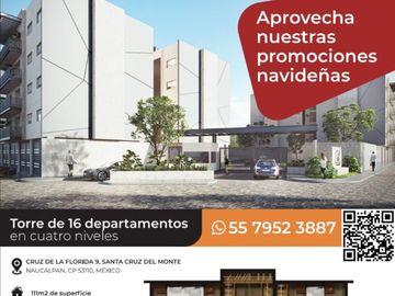 VENTA DEPARTAMENTO SANTA CRUZ DEL MONTE (ZONA SATELITE)