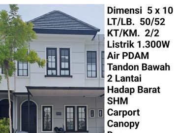 Dijual Rumah Baru Lakarsantri Surabaya Dekat Pintu Tol, UC Citraland, Mall 0 Jalan Raya